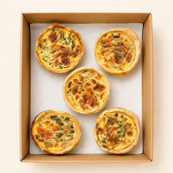 Chicken and Cheese Quiche