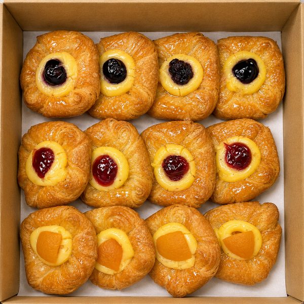 Danish Pastry (Raspberry, Bluebbery and Apricot)