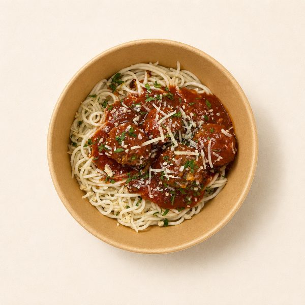 Moms Spaghetti and Meatballs